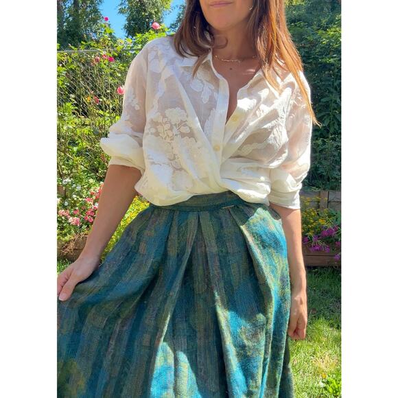 Vintage Geiger Wool Midi Skirt – Austrian Made - Picture 8 of 9